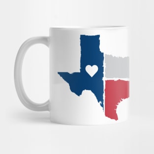 Show your Lone Star love with this Texas state t-shirt Mug